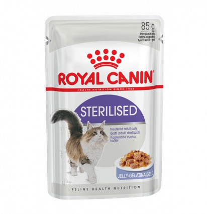 Royal Canin Sterilised консервы для стерилизованных кошек в желе 85 гр. 